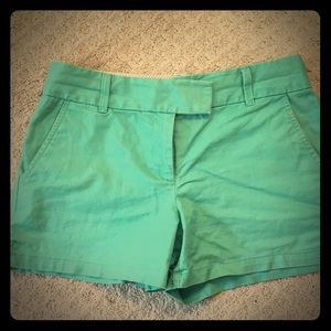 Loft green shorts